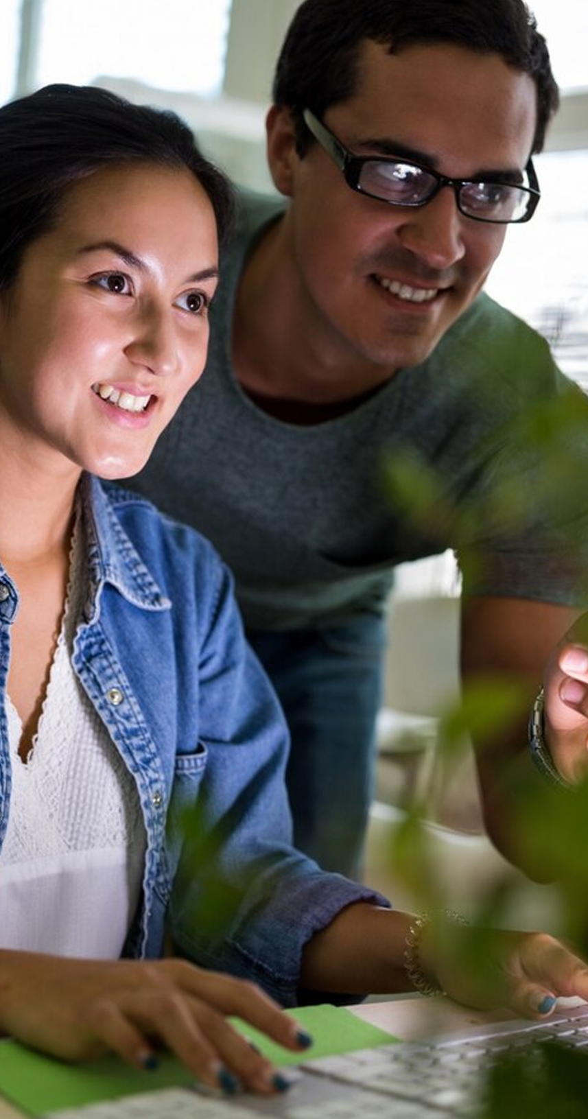 Chris Lacey - Beyond Agency Founder - working at a laptop